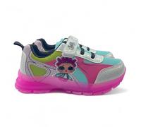 Leomil Basket Lol Surprise Fille d’Age 2 à 8 Ans,Chaussure Eclairante Confortable Multicolore Paillété (LL000375, Système Taille Chaussures EU, Enfant de 2 à 5 Ans, Femme, Numérique, Moyen, 26)
