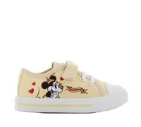 Leomil Disney Minnie Baskets Filles Chaussures Enfants 30, Idéal pour l'école et Les Loisirs, Beige