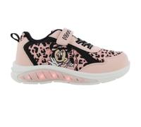 Leomil Disney Minnie Baskets Lumineuses pour Filles Chaussures Enfants 26, Idéal pour l'école et Les Loisirs, Rose