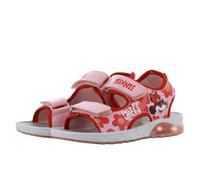 Leomil Disney Minnie Sandales Fille Girl Sandale 29, Sandale enfant lumineuse, Rose