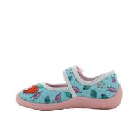 Leomil Disney Princess Fille Chaussons Ballerines Enfants 25, Idéal pour la maison et la Maternelle, Bleu