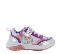 Leomil Elsa Chaussures clignotantes pour fille Idéal pour l'école et les loisirs, Multicolore blanc 895, 28 EU