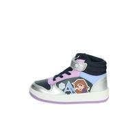 Leomil Frozen Baskets Filles Chaussures Enfants 27, Idéal pour l'école et Les Loisirs, Bleu