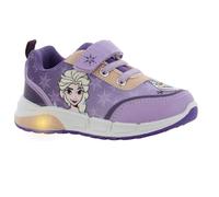 Leomil Frozen Baskets Lumineuses pour Filles Chaussures Enfants 27, Idéal pour l'école et Les Loisirs, Violet