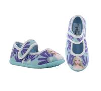 Leomil Frozen Fille Chaussons Ballerines Enfants 27, Idéal pour la maison et la Maternelle, Vert