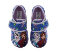 Leomil Frozen Girls Chaussons Pantoufles Enfants 26, Idéal pour la maison et la Maternelle, Bleu