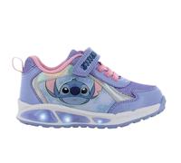 Leomil Lilo & Stitch Baskets Lumineuses pour Filles Chaussures Enfants 26, Idéal pour l'école et Les Loisirs, Bleu
