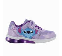 Leomil Lilo & Stitch Baskets Lumineuses pour Filles Chaussures Enfants 29, Idéal pour l'école et Les Loisirs, Violet