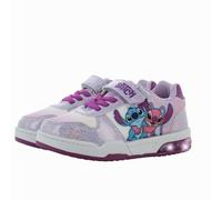 Leomil Lilo & Stitch Baskets Lumineuses pour Filles Chaussures Enfants 30, Idéal pour l'école et Les Loisirs, Violet