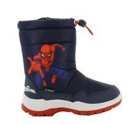 Leomil MARVEL SPIDERMAN Bottes d'hiver doublées pour enfant garçon jusqu'à 8 ans, avec motif Spider-Man, chaussures d'hiver hautes chaudes et imperméables, idéales pour les journées enneigées et