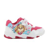 Leomil Paw Patrol Baskets Lumineuses pour Filles Chaussures Enfants 28, Idéal pour l'école et Les Loisirs, Blanc