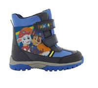 Leomil Paw Patrol Botte de Neige Bottes d'hiver 24, Semelle antidérapante pour les jours d'hiver froids, Bleu