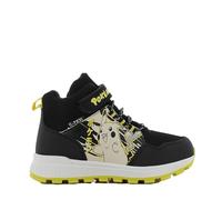 Leomil Pokémon Botte de Neige Bottes d'hiver 32, Semelle antidérapante pour Les Jours d'hiver froids, Noir