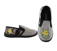 Leomil Pokémon Chaussons Boys Pantoufles Enfants 35, Idéal pour la maison et la Maternelle, Gris