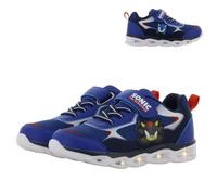 Leomil Sonic Baskets Garçon Lumineuses Chaussure Enfant 28, Idéal pour l'école et Les Loisirs, Bleu