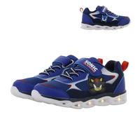 Leomil Sonic Baskets Garçon Lumineuses Chaussure Enfant 32, Idéal pour l'école et Les Loisirs, Bleu