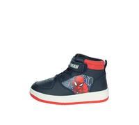 Leomil Spiderman Basket Enfant Chaussures Boys 29, Idéal pour l'école et Les Loisirs, Bleu