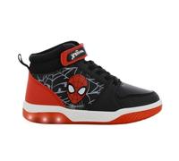 Leomil Spiderman Basket Enfant Garçon Lumineuses 26, Noir