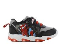 Leomil Spiderman Baskets Garçon Lumineuses Chaussure Enfant 30, Idéal pour l'école et Les Loisirs, Noir