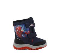 Leomil Spiderman Botte de Neige Bottes d'hiver 26, Semelle antidérapante pour les jours d'hiver froids, Bleu