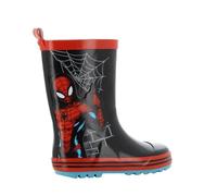 Leomil Spiderman Botte de Pluie Enfant Bottes 26, Pour les jours humides, Noir