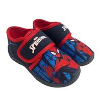 Leomil Spiderman Chaussons garçon Pantoufles Enfants 25, Idéal pour la maison et la Maternelle, Bleu