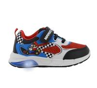 Leomil Super Mario Baskets Garçon Lumineuses Chaussure Enfant 30, Idéal pour l'école et Les Loisirs, Noir