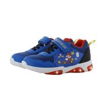 Leomil Super Mario Baskets Garçon Lumineuses Chaussure Enfant 31, Idéal pour l'école et Les Loisirs, Bleu