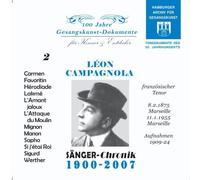 Leon Campagnola Vol. 2, Historical Recordings from 1909-24
