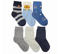 LEON D'ORO Chaussettes bébé chaudes en coton chaussettes d'hiver 0/6 mois 6/12 mois 12/18 mois Made in Italy, ASS 2, 0-6 mois