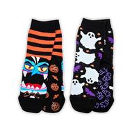 LEON D'ORO Chaussettes enfant antidérapantes en coton, chaussettes bébé abs école maison gonflables, fabriquées en Italie, 23-28