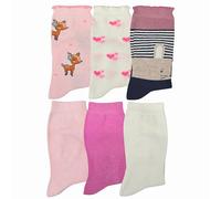 LEON D'ORO Chaussettes pour bébé chaudes en coton 6 paires de chaussettes bébé 0/6 mois 6/12 mois 12/18 mois Made in Italy, ASS 2 6 paires, 6- 12 Mois
