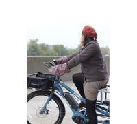 Manchons de vélo Léon pour guidon droit Suzon et Suzette ( Aubergine / Unique )