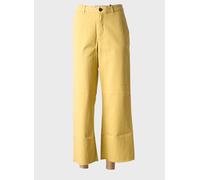 leon & harper jeans femme de couleur jaune 34