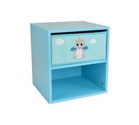 FUN HOUSE 713304 LEON LE DRAGON Chevet / Table de nuit avec tiroir H.36 X L. 33 X P. 30 CM pour enfant