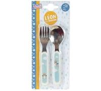 LEON LE DRAGON - Ensemble couverts inox (fourchette, cuillère) multicolore G
