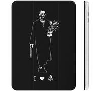 Leon Leon Matilda Movie Ipad Case 2020 Antichoc Veille/Réveil Automatique Ipad 10.2in Réglage De L'angle Mignon Transparent Personnage Housse De Protection