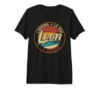 Leon L'Original Le Vrai L'Unique Hommes & Garçons T-Shirt Haut de Gamme