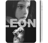 Leon Matilda Leon Movie Ipad Case 2020 Matériau Tpu Résistant Aux Chocs Réglage Automatique De L'angle De Veille/Réveil Mignon Transparent Housse De Protection 10.2in