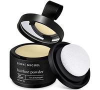 Leon Miguel HAIR LINE POWDER - Correttore/approccio Puder | per capelli e capelli su crescita attraverso Shadow Make Up | impermeabile (LIGHT BLONDE)