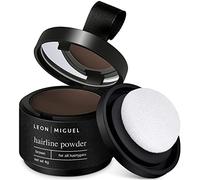 Leon Miguel HAIR LINE POWDER - Correttore/approccio Puder | per capelli e capelli su crescita attraverso Shadow Make Up | impermeabile (BROWN)