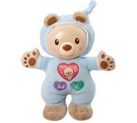 Leon mon lumi ourson bleu 40 berceuses 2 chansons - peluche veilleuse musicale vtech - doudou bebe - cadeau naissance - garcon Bleu