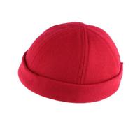 -Léon montane-Bonnet Docker Rouge laine Léon Montane - Rouge