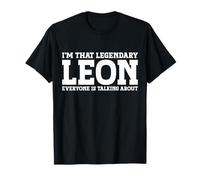 Leon Nom personnel Funny Leon T-Shirt