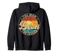 LEON The Man The Myth The Legend First Name Sweat à Capuche