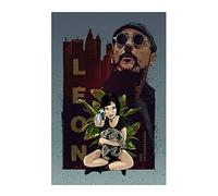 Leon The Professional Movie Poster Décoration Toile Art Mural Bureau Chambre Bureau Bureau Bureau Chambre Bureau Bureau Salon Loisirs Club Affiches Cadeaux