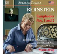 NAXOS – Symphonie n°1 "Jeremiah" / Symphonie n°2 "The Age of Anxiety"