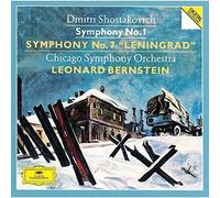 Leonard Bernstein - Shostakovich: Symphonies No.1 & No.7 [Import]