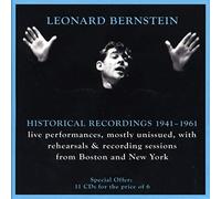 Léonard Bernstein : the Historical Recordings 1941-1961.