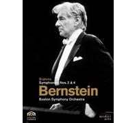 LEONARD/BSO BERNSTEIN - SINFONIEN 2 & 4 DVD NEUF BRAHMS,JOHANNES